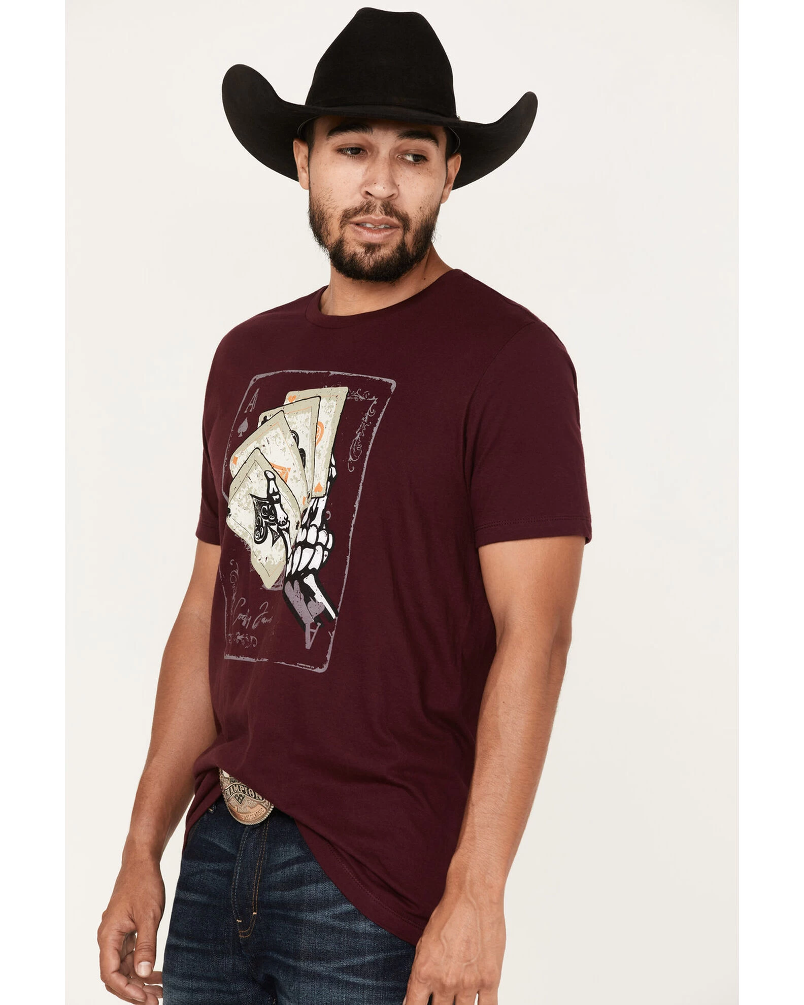 Cody James Hand Cards Graphic T-Shirt - Image 2