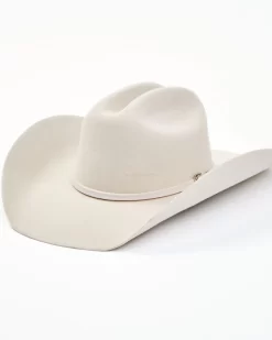 Cody James Men's 3X Silver Belly Self Buckle Band Wool Felt Western Hat 