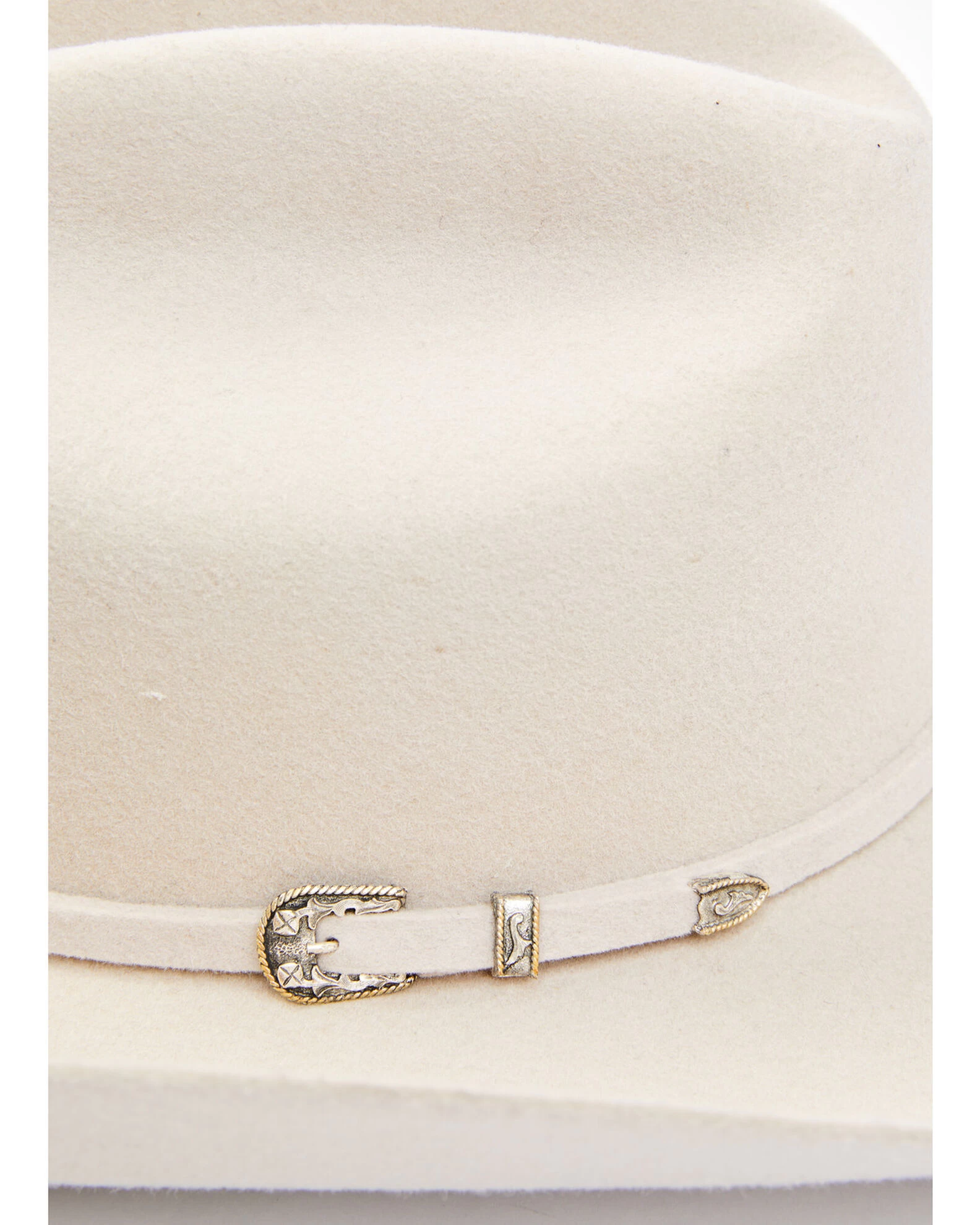 Cody James Men's 3X Silver Belly Self Buckle Band Wool Felt Western Hat - Image 2