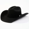 Cody James Men's 3X Black Self Buckle Band Wool Felt Western Hat