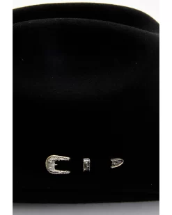 Cody James Men's 3X Black Self Buckle Band Wool Felt Western Hat