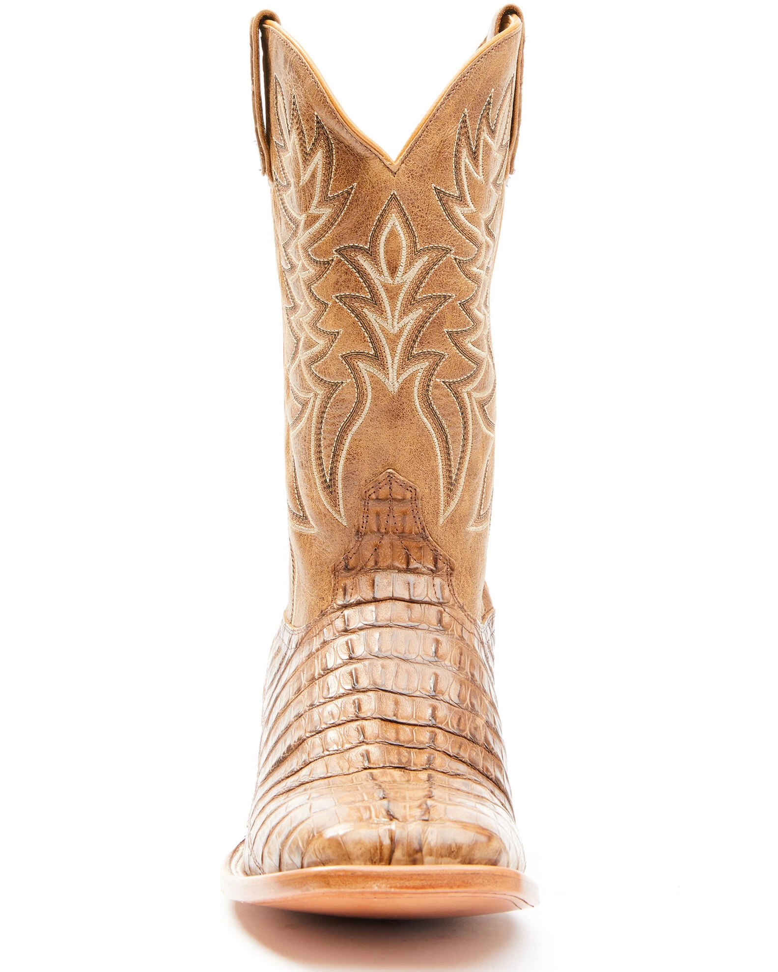 Cody James Men's Exotic Caiman Tail Western Boots - Broad Square Toe - Image 4