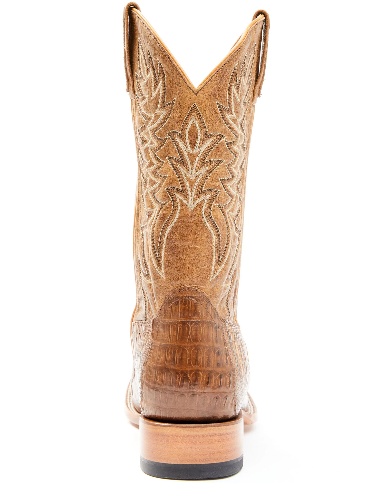 Cody James Men's Exotic Caiman Tail Western Boots - Broad Square Toe - Image 5