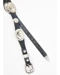 Cody James Men's Silver Concho Hat Band