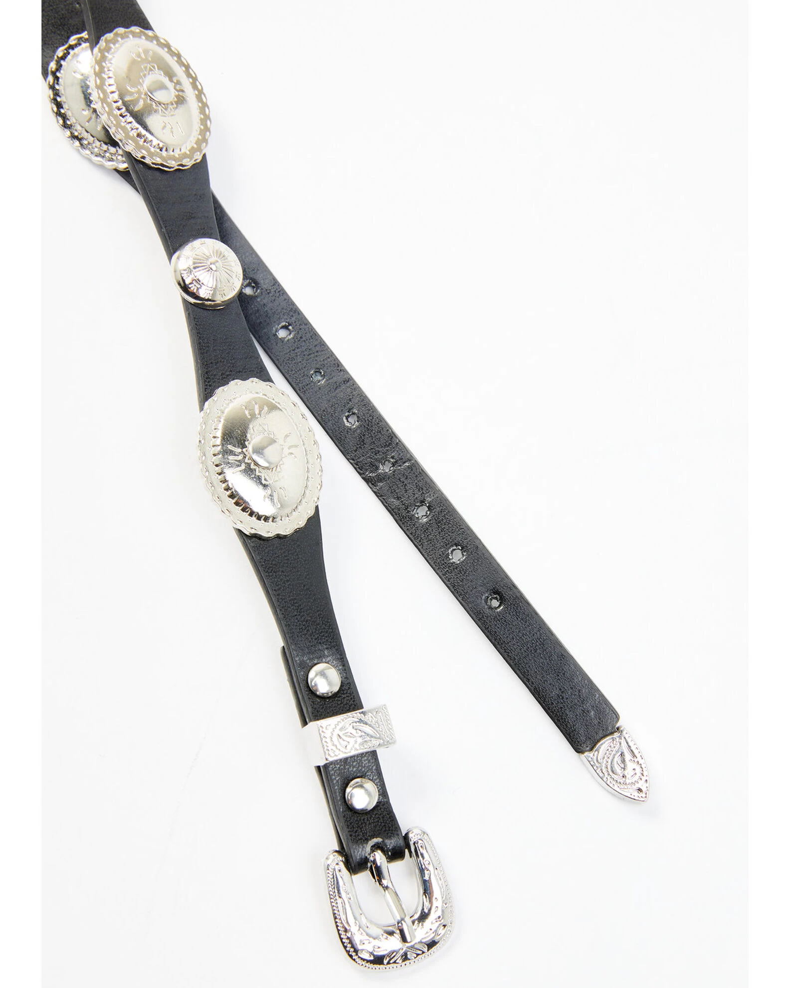 Cody James Men's Silver Concho Hat Band