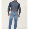 Cody James Men's Rambler Medium Wash Stretch Slim Straight Jeans