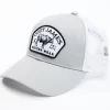 Cody James Men's Cow Logo Patch Mesh-Back Ball Cap 
