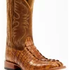 Cody James Men's Caiman Cognac 12" Exotic Western Boots - Broad Square Toe 