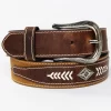 Cody James Men's Diamond Stitch Belt