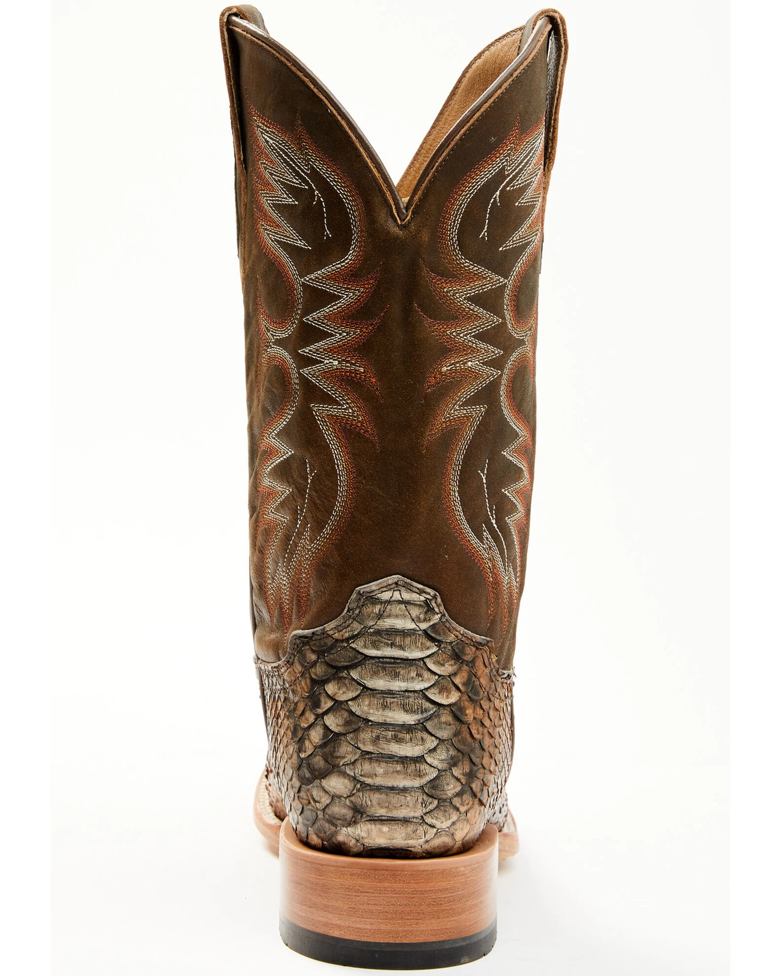 Cody James Men's Python Exotic Western Boots - Broad Square Toe - Image 2