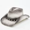 Cody James Men's Ombre Gray Bartolome Straw Hat