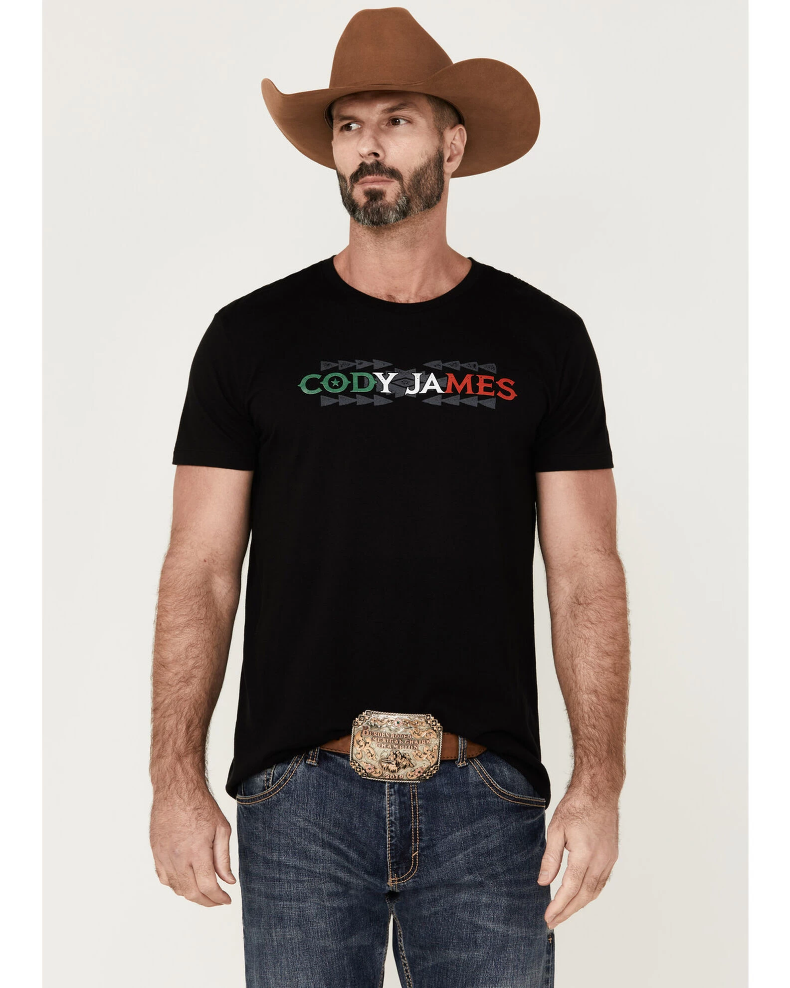 Cody James Men's Mexico Logo Graphic Short Sleeve T-ShirtÂ