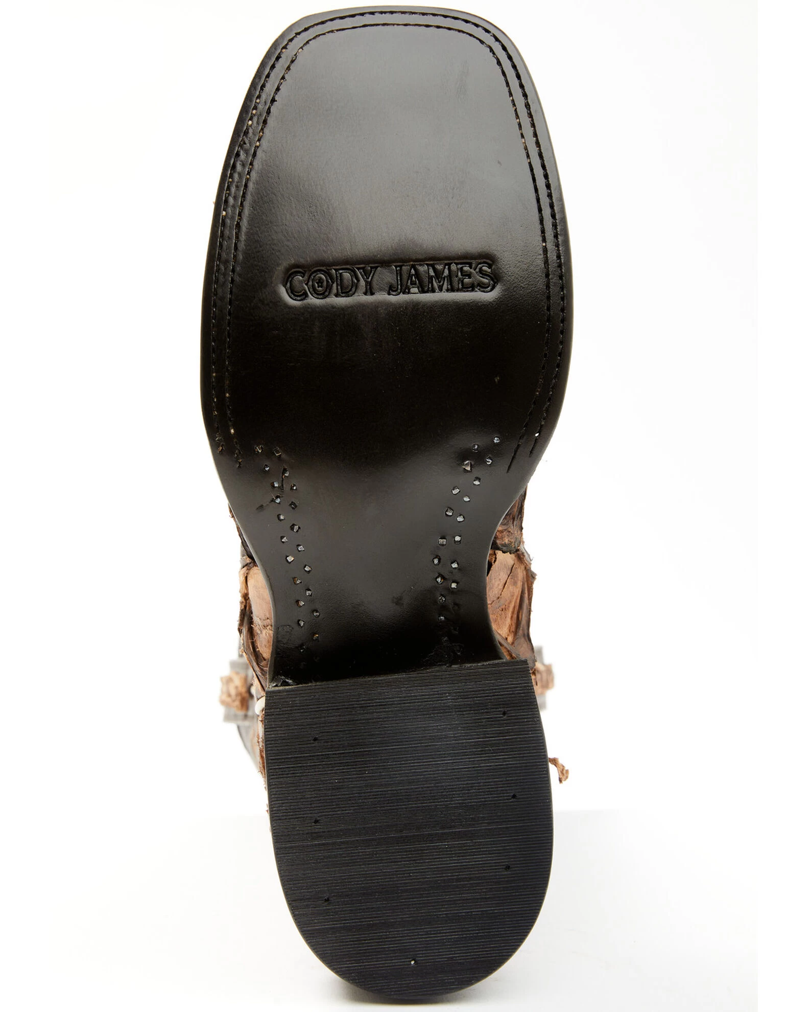 Cody James Men's Exotic Pirarucu Western Boots - Broad Square Toe