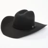 Cody James Men's 5X Self Band Cattleman Fur Blend Western Hat - Black 
