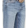 Cody James Men's Dash Light Wash Relaxed Stretch Bootcut Jeans