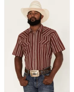 Cody James Men's Guerrero Stripe Snap Western Shirt 