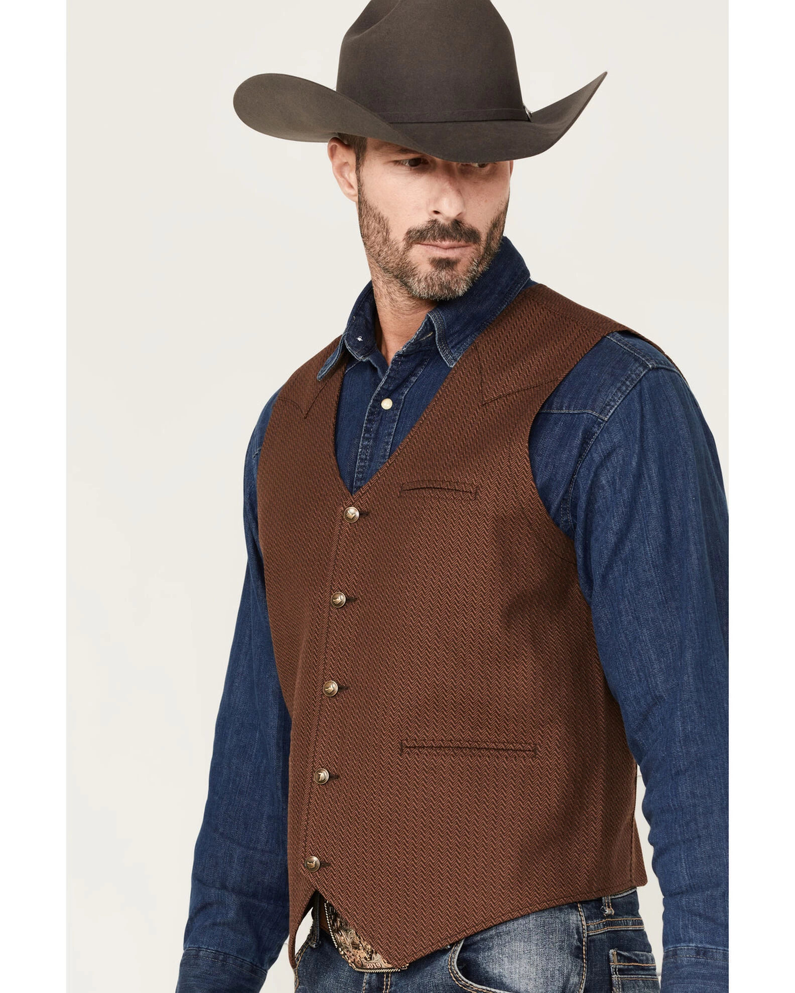 Cody James Men's Sunday Best Vest - Image 2