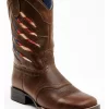 Cody James Boys' Ripped Flag Western Boots - Broad Square Toe