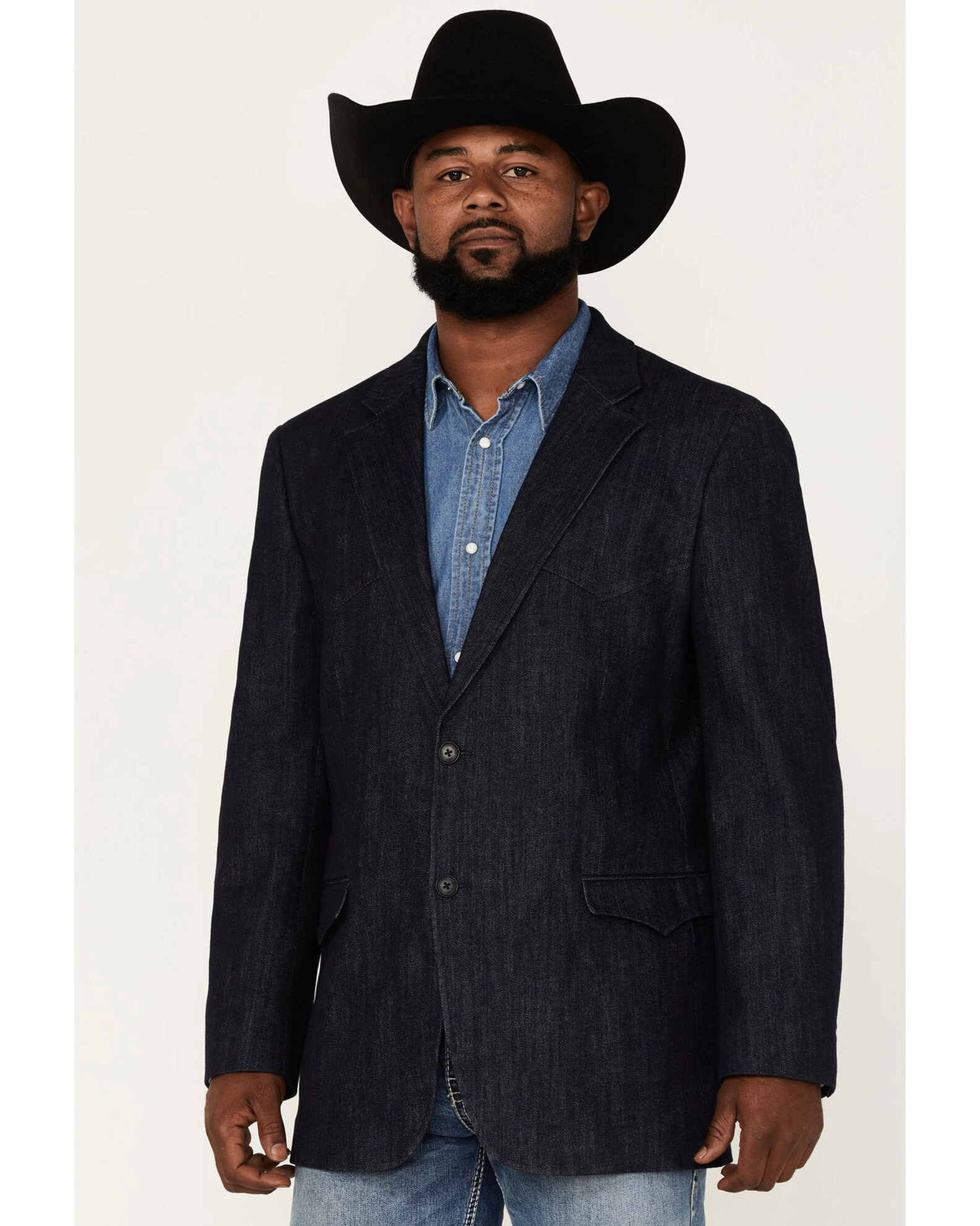 Cody James Men's Kentucky Denim Blazer - Image 2