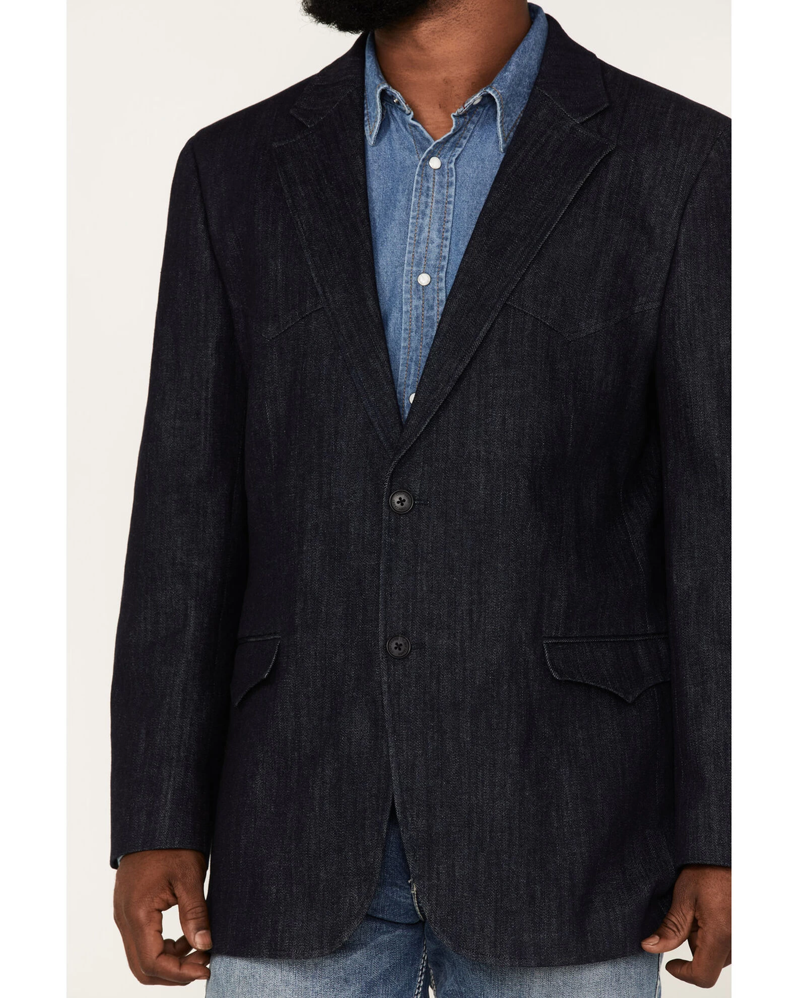 Cody James Men's Kentucky Denim Blazer - Image 3