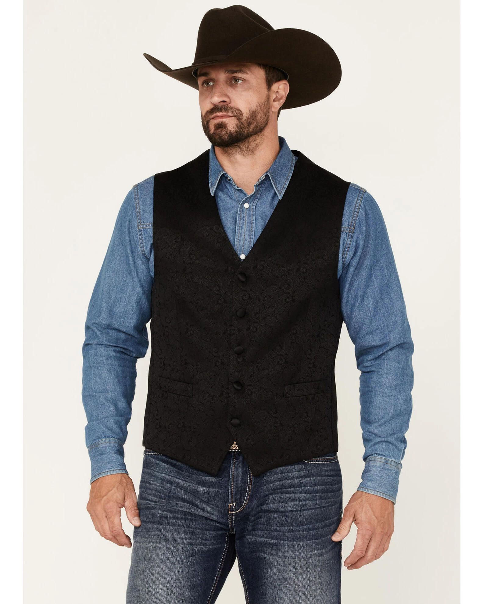 Cody James Men's Paisley Vest