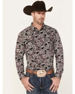 Cody James Men's Johnny Ringo Long Sleeve Snap Western Shirt