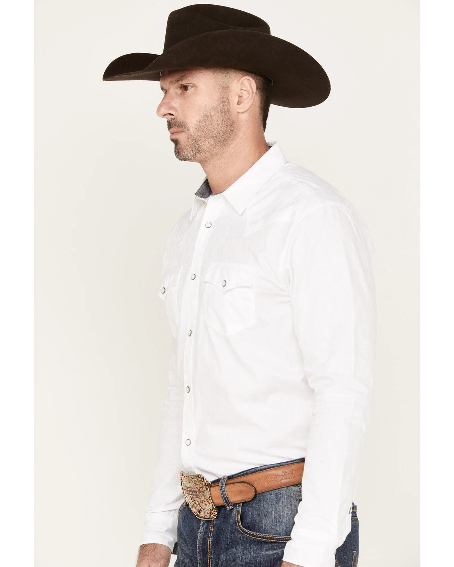 Cody James Men's Paisley Nation Tonal Long Sleeve Snap Western Shirt - Image 2