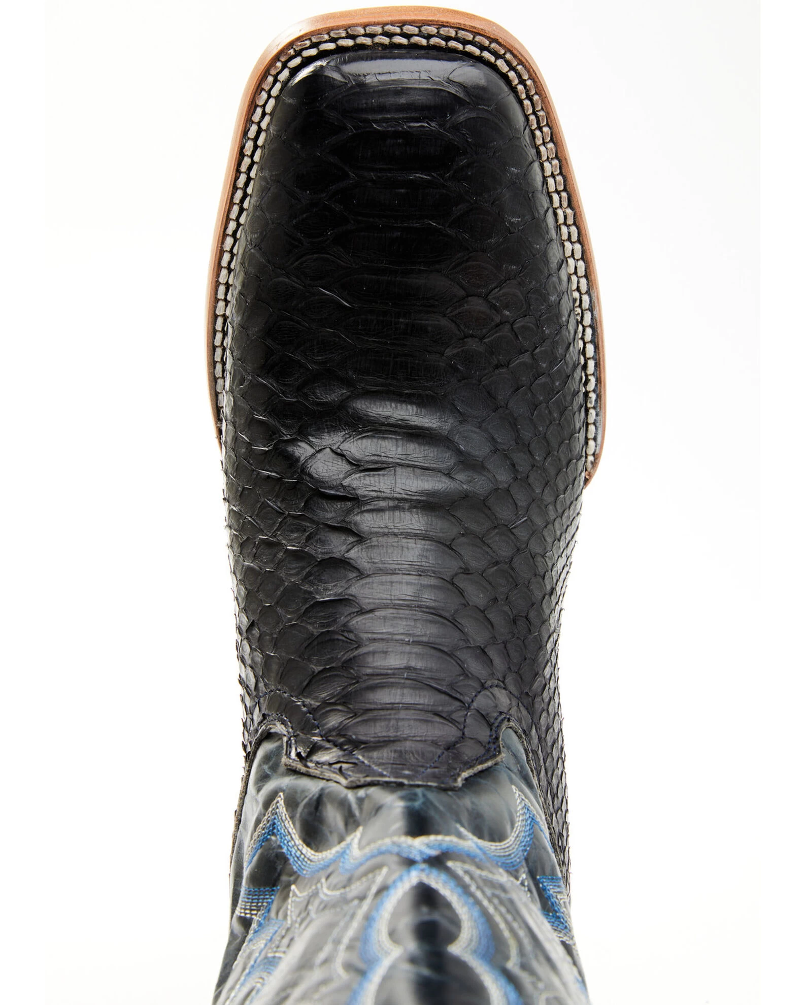 Cody James Men's Exotic Python Western Boots - Broad Square Toe - Image 7