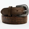 Cody James Men's McBride Wild Whiskey Leather Belt