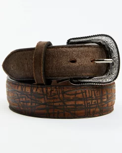 Cody James Men's McBride Wild Whiskey Leather Belt