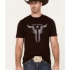 Cody James Men's Bullhead Guns Short Sleeve Graphic T-Shirt