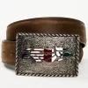 Cody James Men's Hecho En Mexico Novelty Buckle Belt