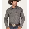Cody James Men's Down Range Medallion Print Long Sleeve Western Snap Shirt