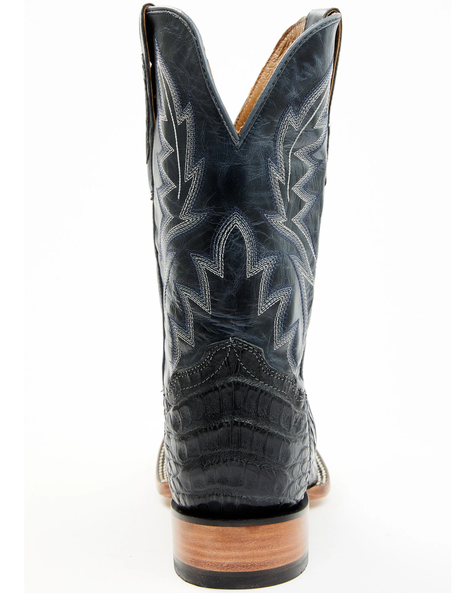 Cody James Men's Exotic Caiman Belly Western Boots - Broad Square Toe - Image 3