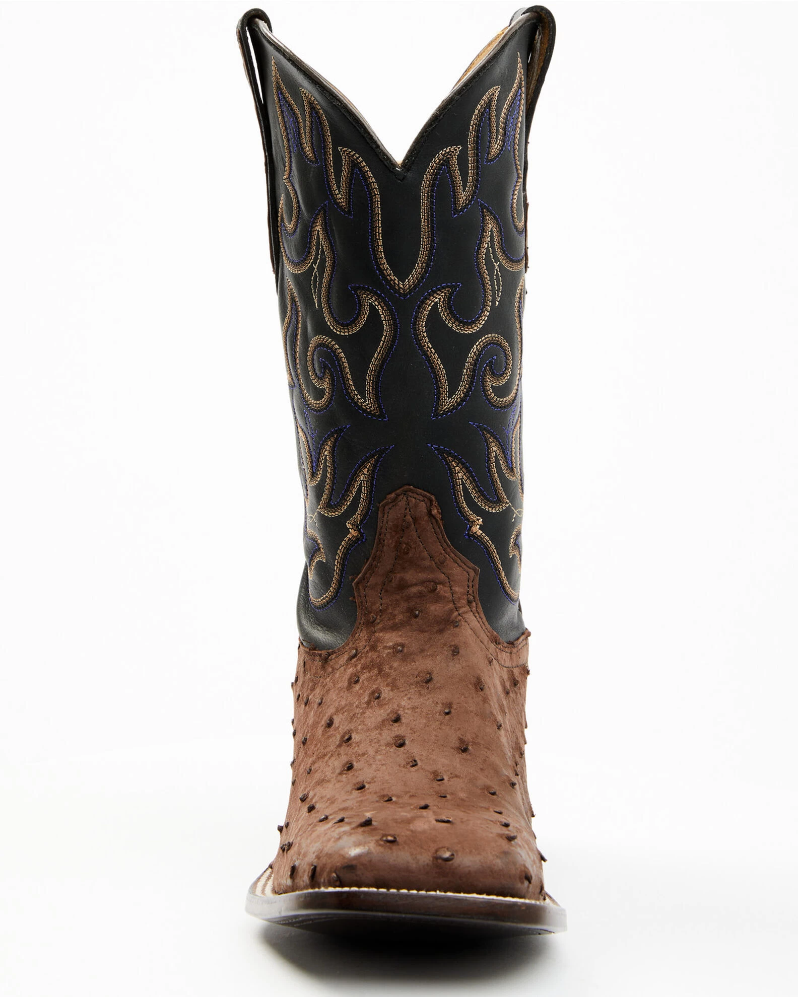 Cody James Men's Exotic Full Quill Ostrich Western Boots - Broad Square Toe - Image 2