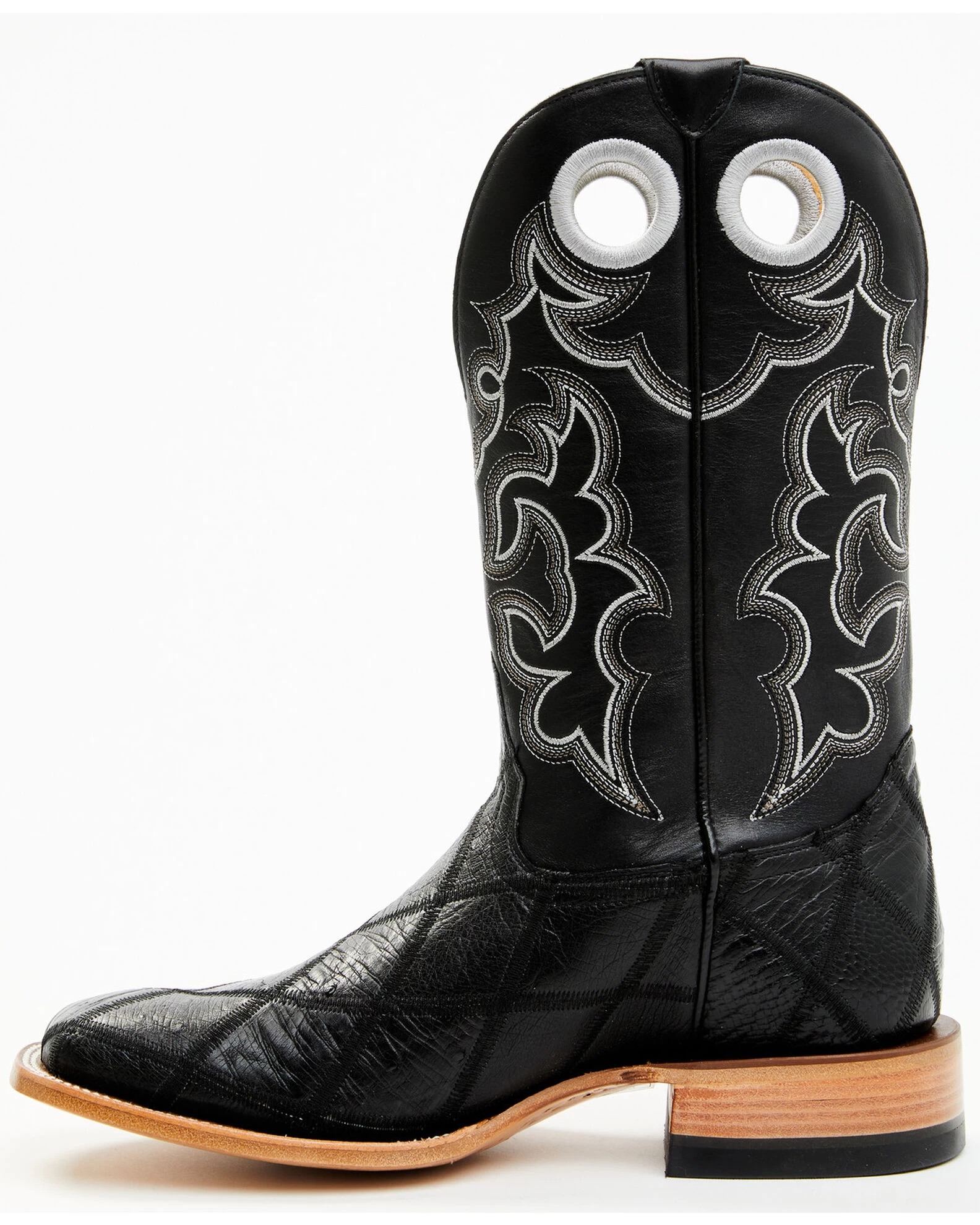 Cody James Men's Exotic Ostrich Western Boots - Broad Square Toe - Image 2