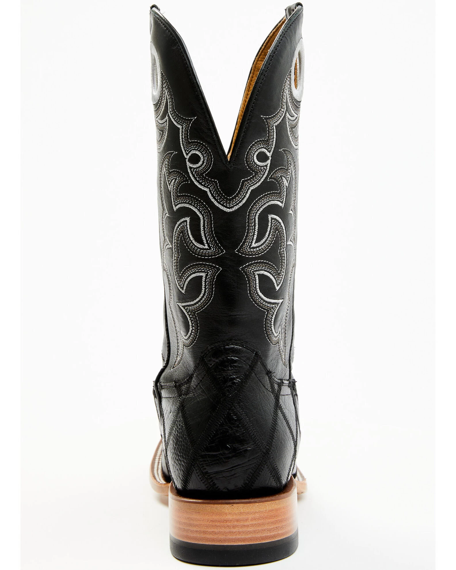 Cody James Men's Exotic Ostrich Western Boots - Broad Square Toe - Image 6