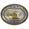 Cody James Men's Oval Montana Belt Buckle