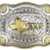 Cody James Men's Texas Rectangular Belt Buckle