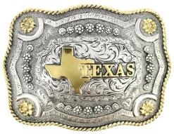 Cody James Men's Texas Rectangular Belt Buckle