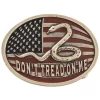 Cody James Men's Don't Tread On Me Belt Buckle