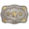 Cody James Men's Triple Star Belt Buckle