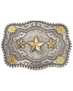 Cody James Men's Triple Star Belt Buckle