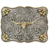 Cody James Men's Interchangeable Longhorn Belt Buckle